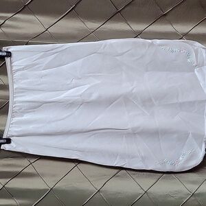 VGUC- Vintage JCP Half Slip w/Adorable Embroidery